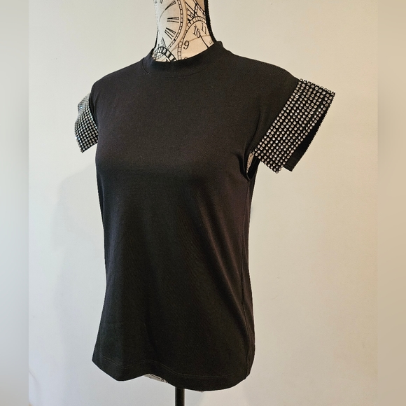 ⭐️ Christopher Kane crystal embellished Tee size Medium - Picture 3 of 13